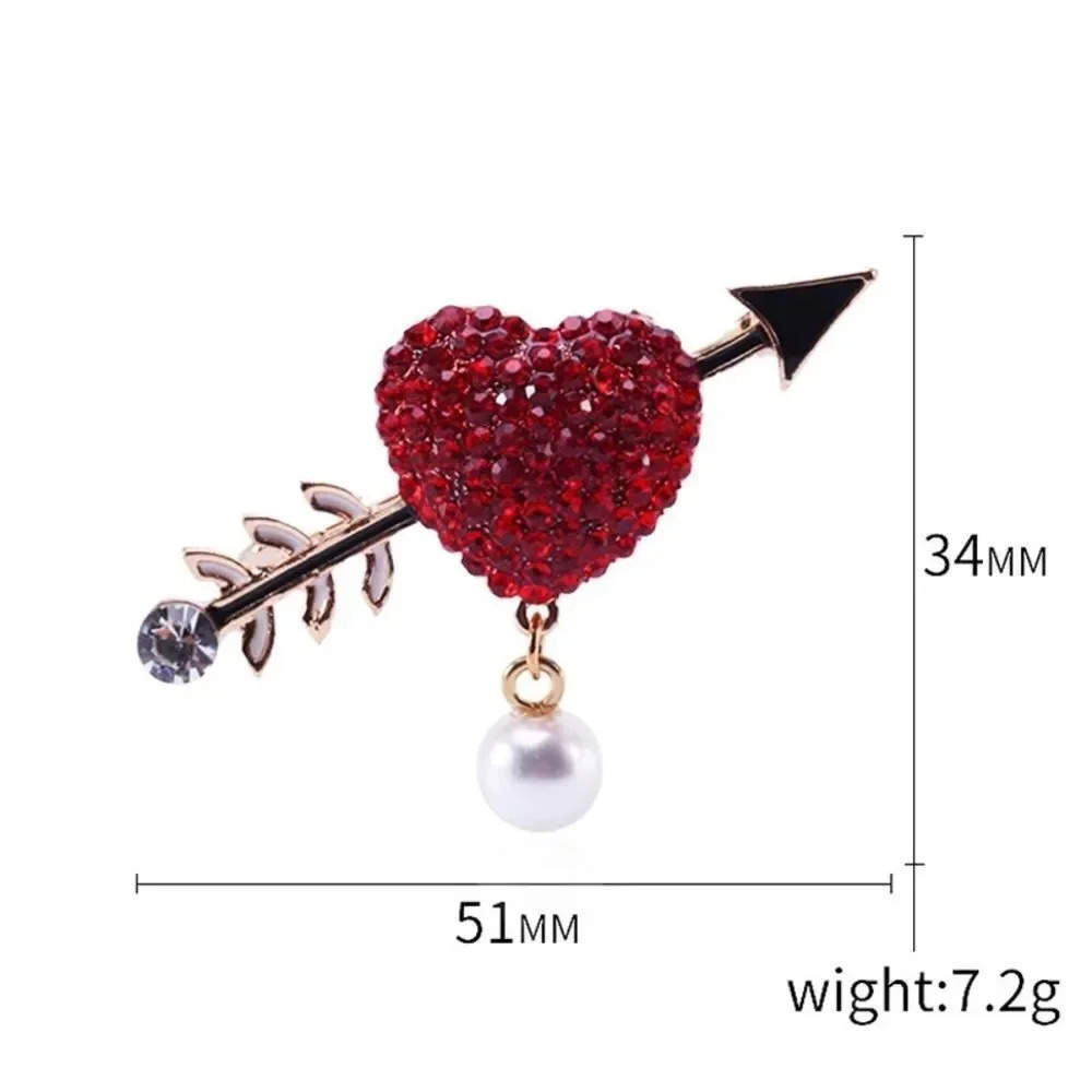 VQ VQ Heart Brooch - Picture 5 of 9